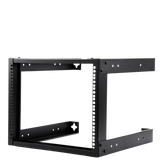 Rack Abierto de montaje en Pared, de 19in, 8 Unidades de rack